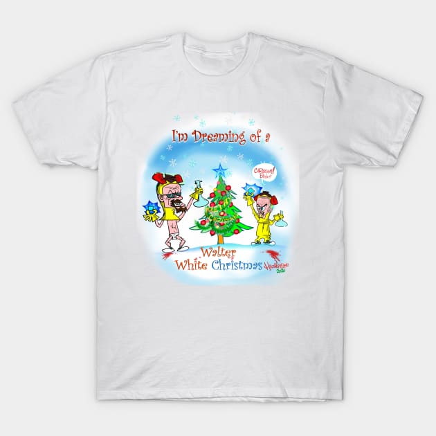 I’m dreaming of a Walter White Christmas T-Shirt by Haringtoons